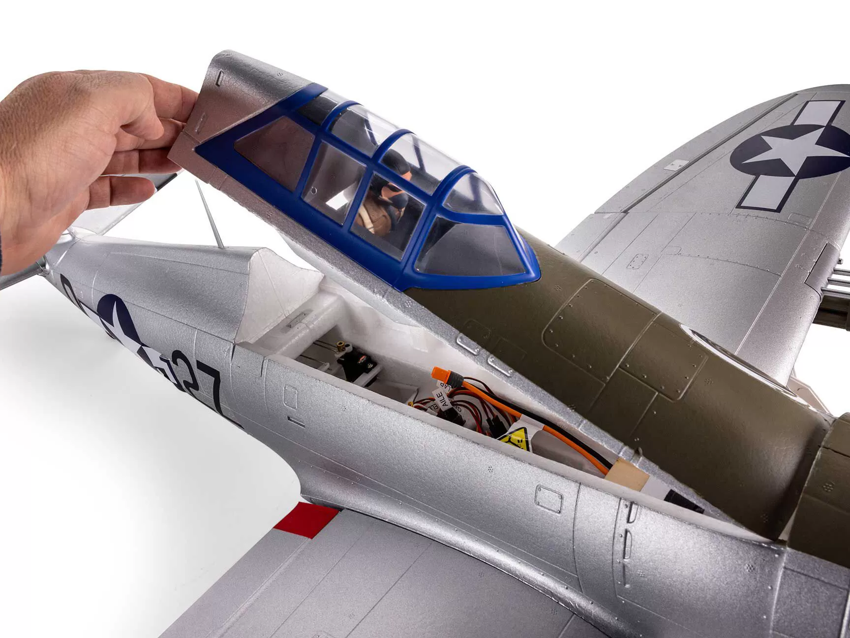E-Flite P-47 Razorback 1.2m PNP A-EFL08475 10 E-Flite P-47 Razorback 1.2m PNP A-EFL08475 - Image 8