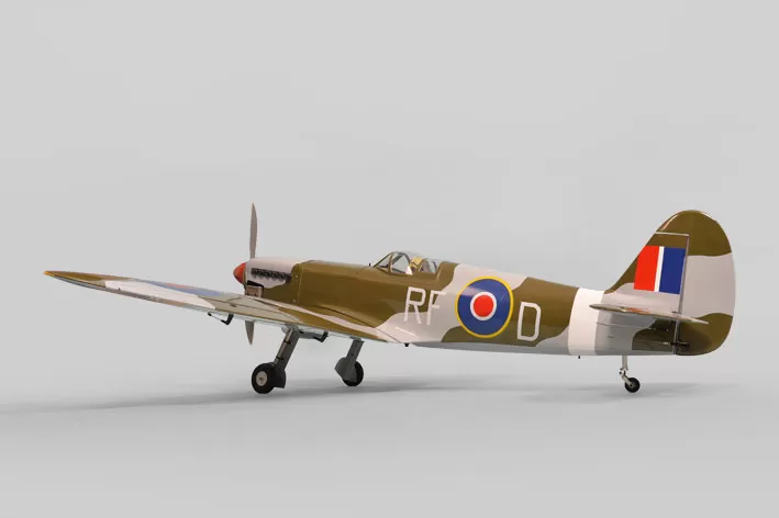 Phoenix Spitfire 1800mm .20-.30cc GP/EP ARTF PMA151 5 Phoenix Spitfire 1800mm .20-.30cc GP/EP ARTF PMA151 - Image 3