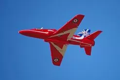 FMS BAE Hawk Red Arrow 80MM EDF ARTF FMS099P-REFV2 -Airplane Toy Store 4 12