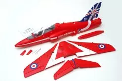 FMS BAE Hawk Red Arrow 80MM EDF ARTF FMS099P-REFV2 -Airplane Toy Store 6 7