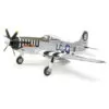 E-flite P-51D Mustang 1.2m Bind-N-Fly Basic Electric Airplane W/AS3X & SAFE Technology -Airplane Toy Store EFL89500