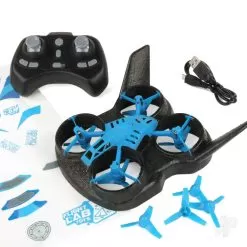 Flight Lab Toys FLT HoverCross Blue RTF 2-in-1 Quadcopter And Hovercraft FHT1001 -Airplane Toy Store FHT1001 6