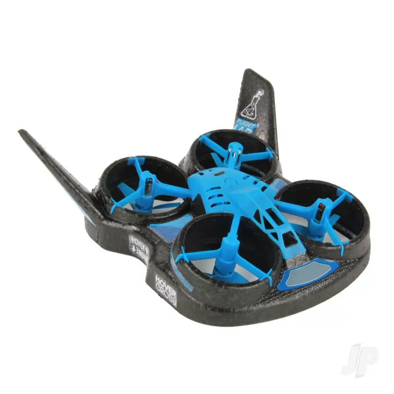Flight Lab Toys FLT HoverCross Blue RTF 2-in-1 Quadcopter And Hovercraft FHT1001