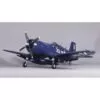 FMS F4U-4 Corsair Warbird Plug-N-Play Electric Airplane (1400mm) (Blue) -Airplane Toy Store FMM024PBLU