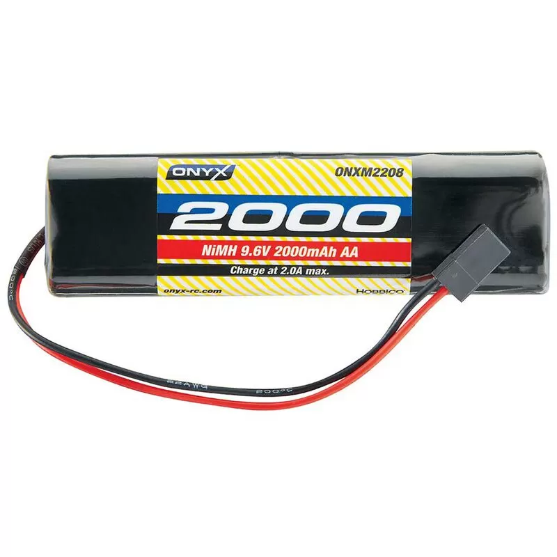 ONYX 9.6V 2000mAh AA NiMH Square Transmitter Battery: Universal Receiver 3 ONYX 9.6V 2000mAh AA NiMH Square Transmitter Battery: Universal Receiver