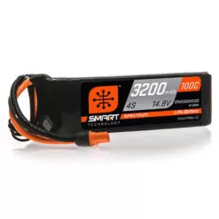 Spektrum RC 4S Smart LiPo 100C Battery Pack (14.8V/3200mAh) W/IC3 Connector
