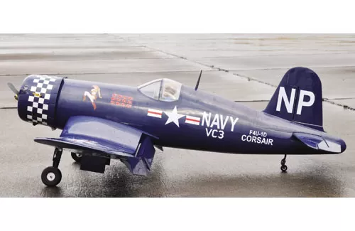 Black Horse Corsair 50/62cc ARTF 4 Black Horse Corsair 50/62cc ARTF - Image 2