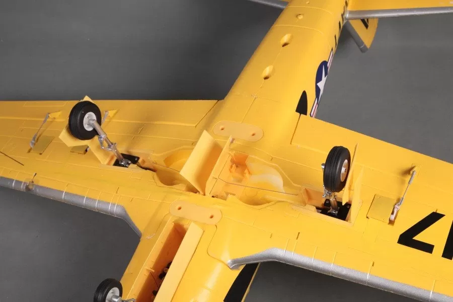 FMS T-28D Trojan Yellow 1400MM ARTF W/REFLEX W/O TX/RX/BATT 5 FMS T-28D Trojan Yellow 1400MM ARTF W/REFLEX W/O TX/RX/BATT - Image 3