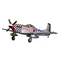 FMS P-51D Big Beautiful Doll 800MM V2 W/Reflex Gyro FMS016P-REFV2