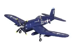 FMS F4U V2 BLUE PNP 800MM (NO REFLEX) FMS022P