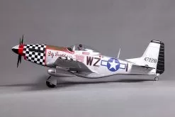 FMS P-51D Big Beautiful Doll 800MM V2 W/Reflex Gyro FMS016P-REFV2 -Airplane Toy Store gallery2 4