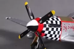FMS P-51D Big Beautiful Doll 800MM V2 W/Reflex Gyro FMS016P-REFV2 -Airplane Toy Store gallery4 4