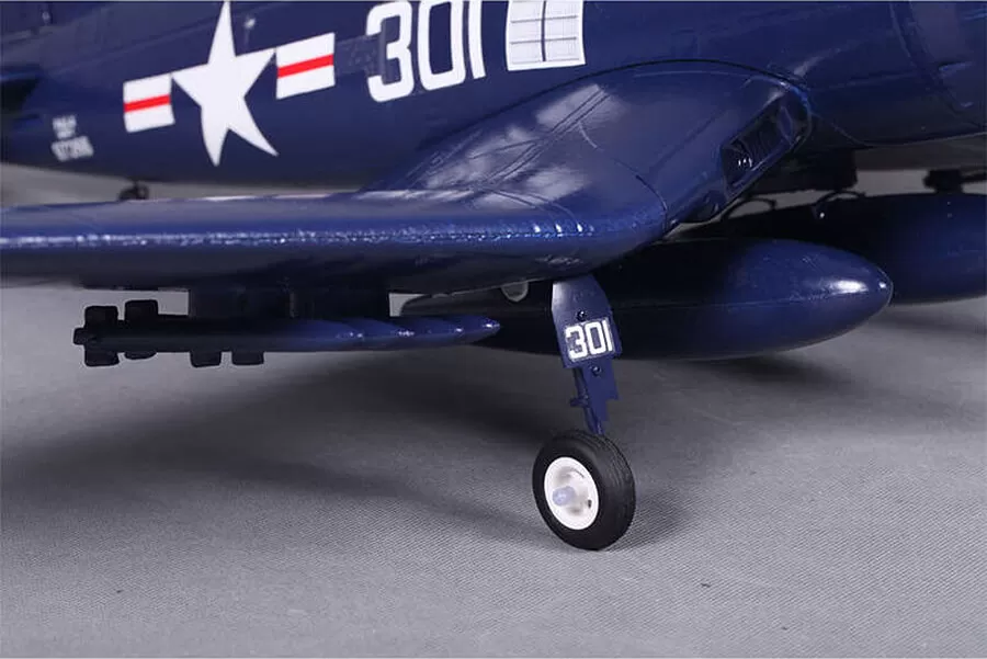 FMS F4U V2 BLUE PNP 800MM (NO REFLEX) FMS022P 7 FMS F4U V2 BLUE PNP 800MM (NO REFLEX) FMS022P - Image 5