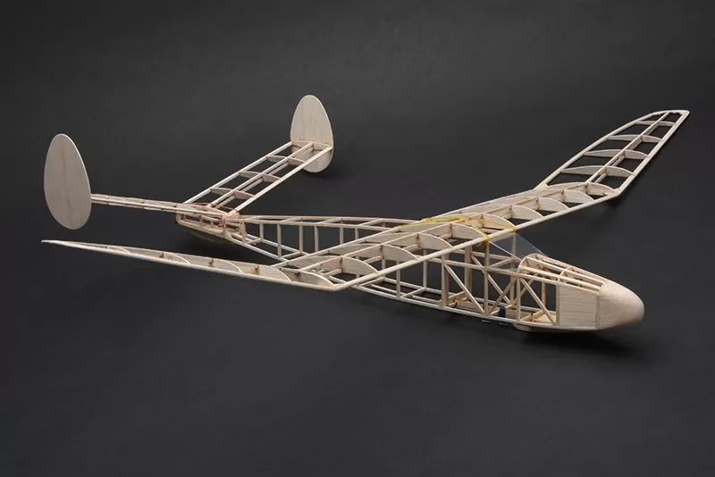 Keil Kraft Invader Kit - 24.5" Free-Flight Towline Glider 9 Keil Kraft Invader Kit - 24.5" Free-Flight Towline Glider - Image 7