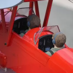 VQ Models Tiger Moth DH-82 55" (EP/GP) ARF -Airplane Toy Store tiger moth dh82 55 epgp arf41152