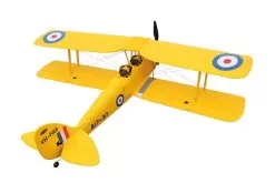 VQ Models TIGER MOTH DH-82 (YELLOW) 1.4m (EP/GP VQA139Y -Airplane Toy Store tiger moth dh82 yellow 14m epgp vqa139y50093
