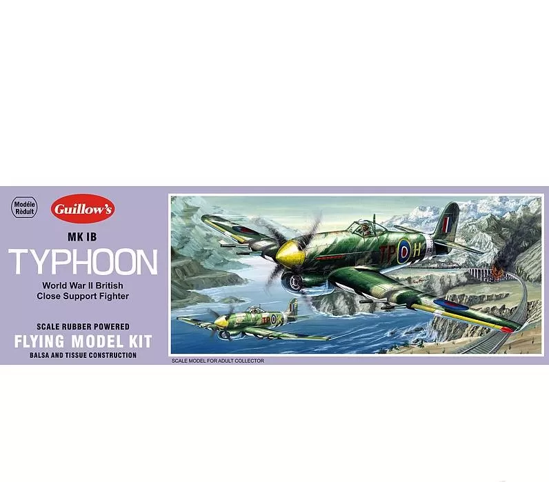 Guillow Typhoon GUI906 3 Guillow Typhoon GUI906